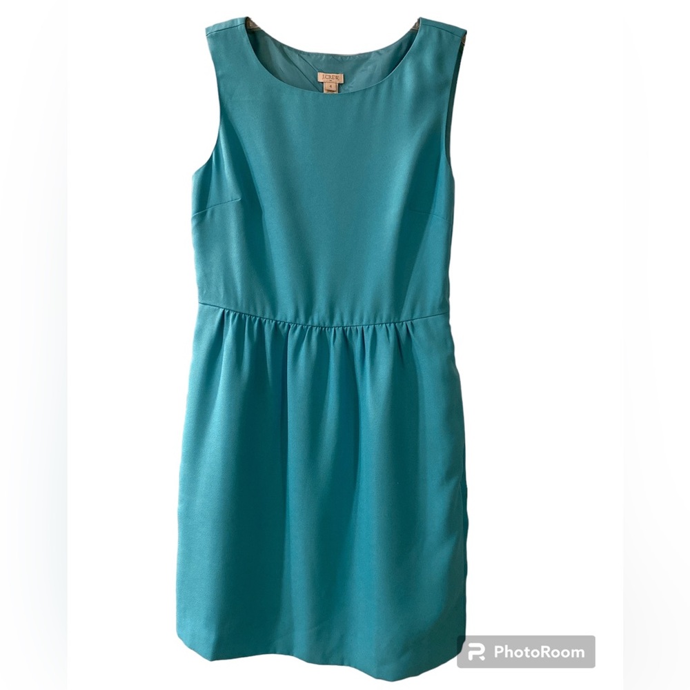 NWT J. Crew Factory Light Blue Dress with Pockets Size 4